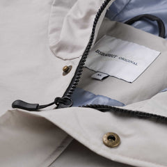 Refined Hooded Jacket Bright Gray