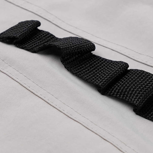 Refined Hooded Jacket Bright Gray