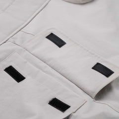 Refined Hooded Jacket Bright Gray