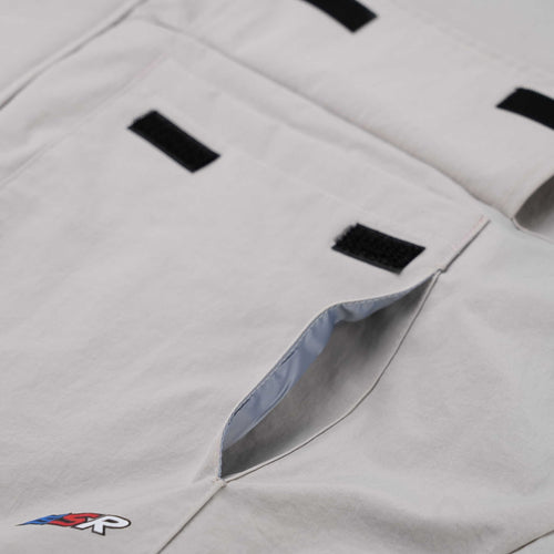 Refined Hooded Jacket Bright Gray