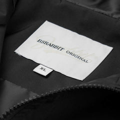 Spiderweb Hooded Jacket Black