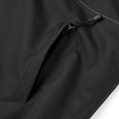 Spiderweb Hooded Jacket Black