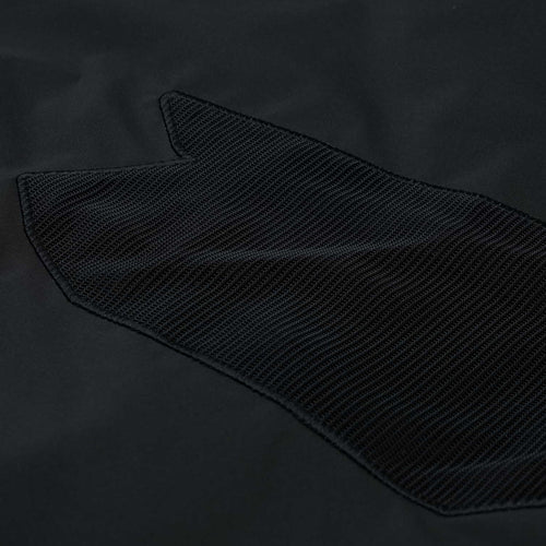 Spiderweb Hooded Jacket Black