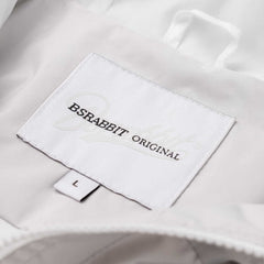 Spiderweb Hooded Jacket Silver Gray