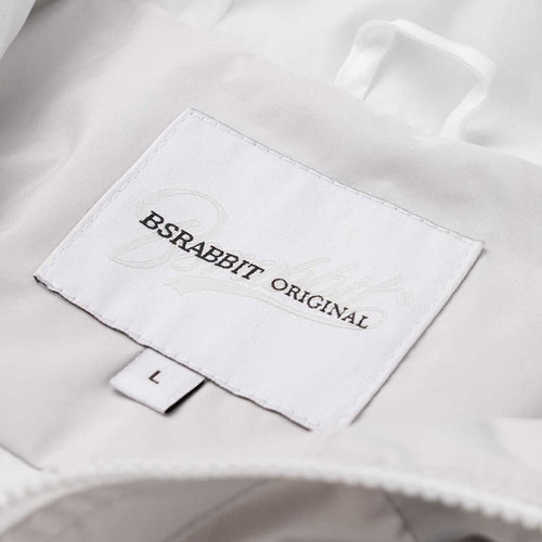 Spiderweb Hooded Jacket Silver Gray