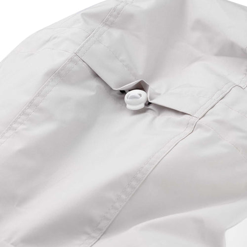 Spiderweb Hooded Jacket Silver Gray