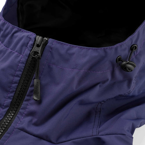 Mmm Hf Windbreaker Hooded Jacket Purple