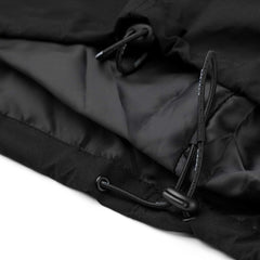 Mmm Hf Windbreaker Hooded Jacket Black / Corduroy Beige