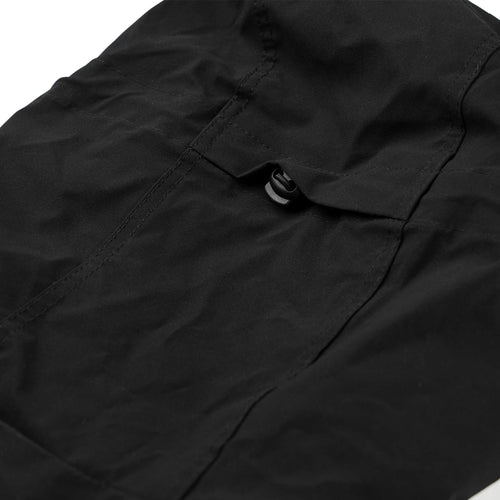 Mmm Hf Windbreaker Hooded Jacket Black / Corduroy Beige