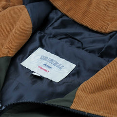 Mmm Hf Windbreaker Hooded Jacket Deep Khaki / Corduroy Brown