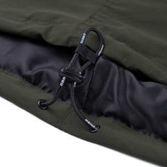Mmm Hf Windbreaker Hooded Jacket Deep Khaki / Corduroy Brown