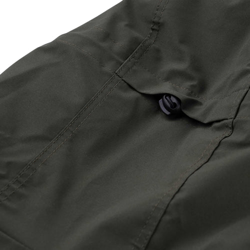 Mmm Hf Windbreaker Hooded Jacket Deep Khaki / Corduroy Brown