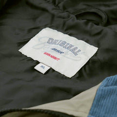 Mmm Hf Windbreaker Hooded Jacket Ash Khaki / Corduroy Sky