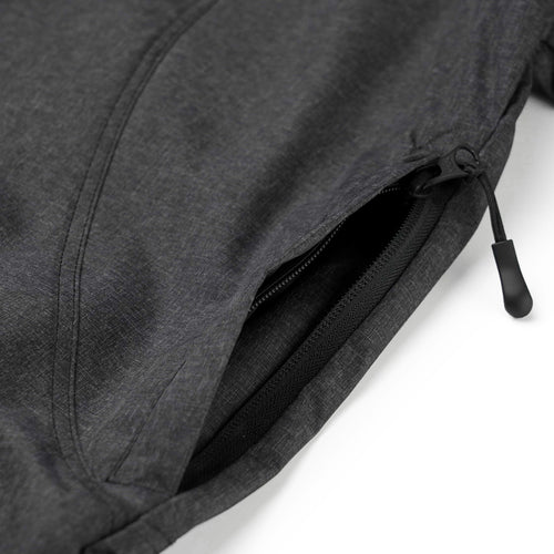 Suit Hooded Jacket Charcoal