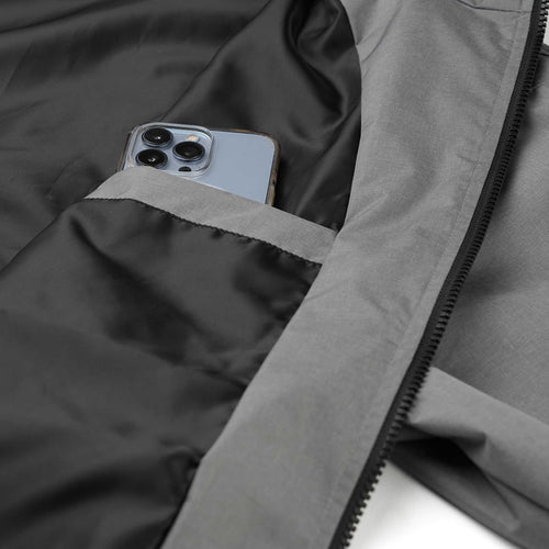 Suit Hooded Jacket Gray