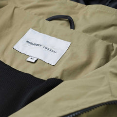 Soft Peach Hooded Jacket Khaki