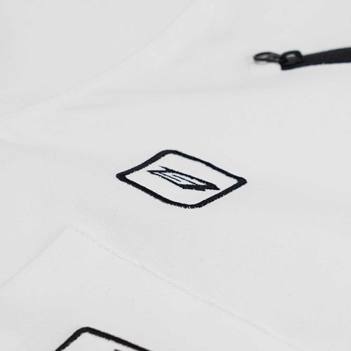 Variety Patch Snap Jacket White