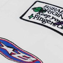 Variety Patch Snap Jacket White