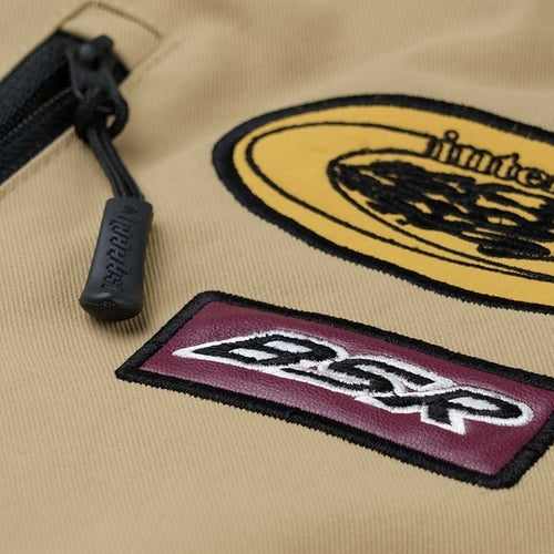 Variety Patch Snap Jacket Beige