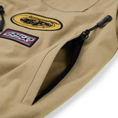 Variety Patch Snap Jacket Beige