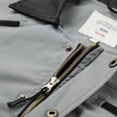 Variety Patch Snap Jacket Ash Blue