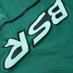 Bsr Sporty Track Jacket Green