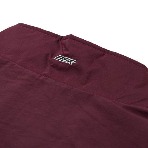 Bsr Sporty Track Jacket Burgundy