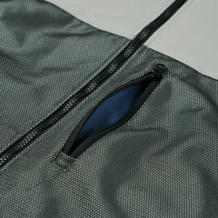 Work Mesh Box 3L Hooded Jacket Cement