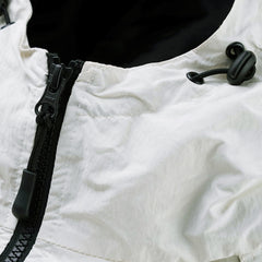 Focus Hooded Jacket Cream