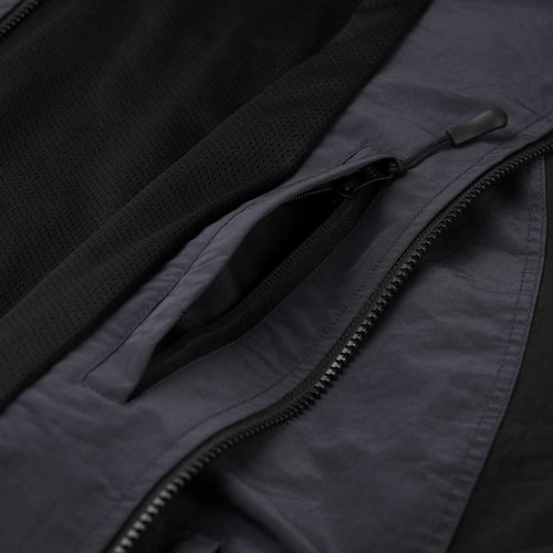 Focus Hooded Jacket Charcoal