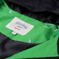 3D Trippy Rb Hooded Jacket Green