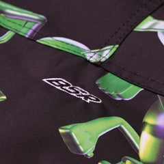 3D Trippy Rb Hooded Jacket Black