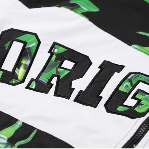 3D Trippy Rb Hooded Jacket Black