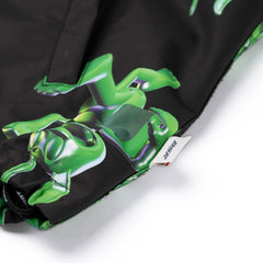 3D Trippy Rb Hooded Jacket Black