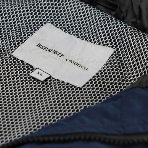 Big Pocket Hooded Vest Navy