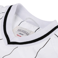 Stripe Sporty Pullover Jacket White