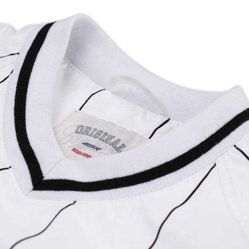 Stripe Sporty Pullover Jacket White