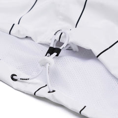 Stripe Sporty Pullover Jacket White