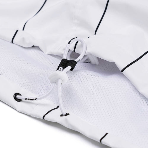 Stripe Sporty Pullover Jacket White