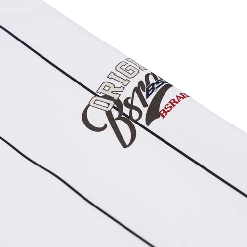 Stripe Sporty Pullover Jacket White