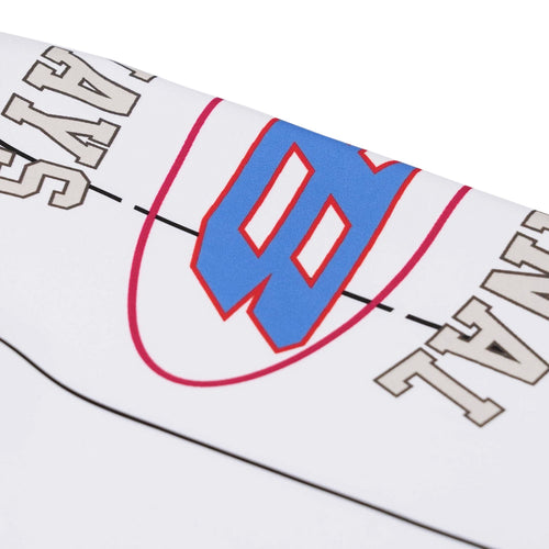 Stripe Sporty Pullover Jacket White