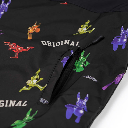 Rainbow Tr Hooded Anorak Jacket Black