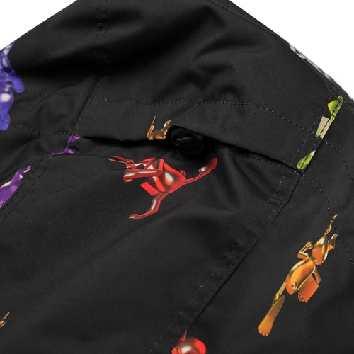 Rainbow Tr Hooded Anorak Jacket Black