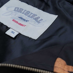 3D Bearrabbit Hooded Anorak Jacket Black