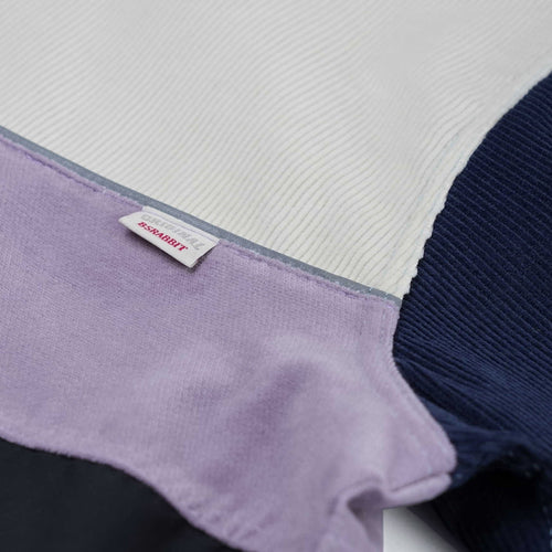 Hf Soft Hooded Anorak Jacket Cream / Navy