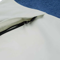 Hf Soft Hooded Anorak Jacket Denim / Khaki