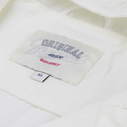 Bsr Hooded Anorak Jacket Cream