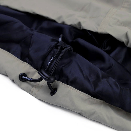 Bsr Hooded Anorak Jacket Khaki