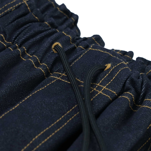 Dsxbs Super Wide Line Ventilation Wax Real Denim Pants Raw Blue