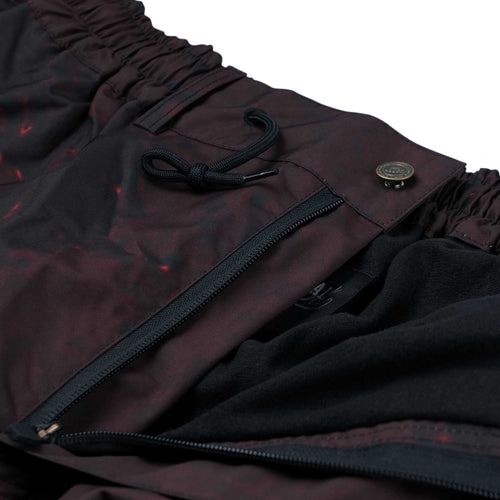 Dsxbs New Super Wide Pants Triangle Red